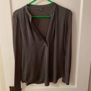 Vince blouse | Vince grey blouse